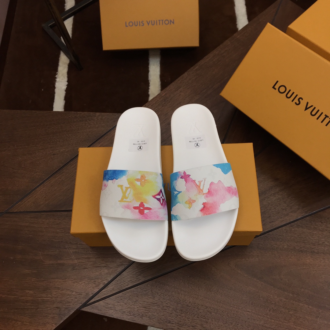 Louis Vuitton LV Waterfront Mule Sandals (Replica)