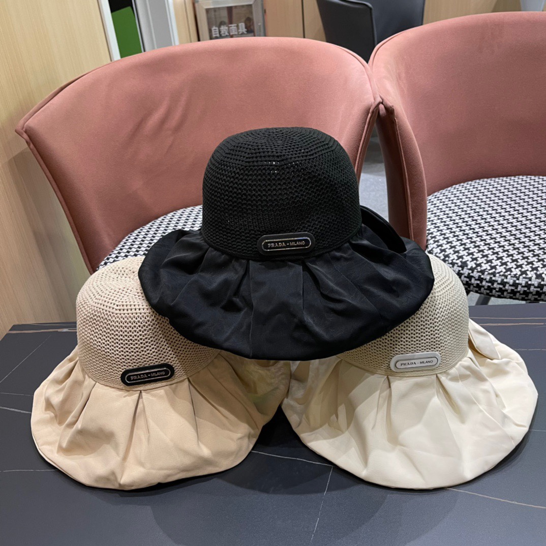 TOP PRADA Fisherman Hat - 3 Color