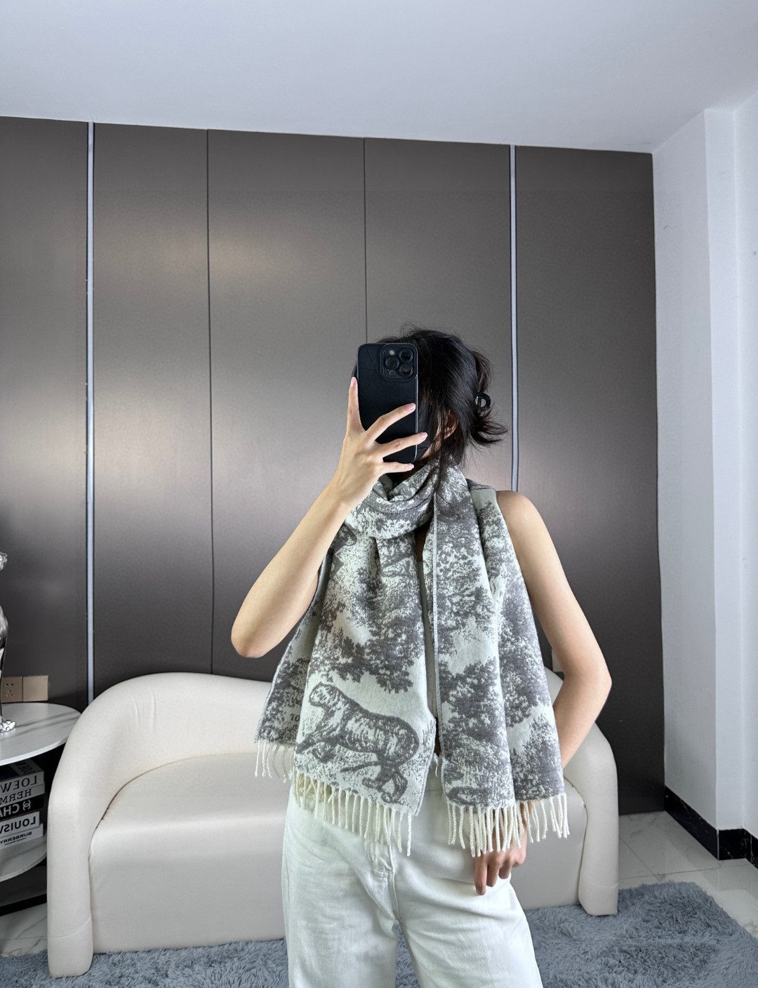 TOP Christian Dior Cashmere Scarf - 3 Colors