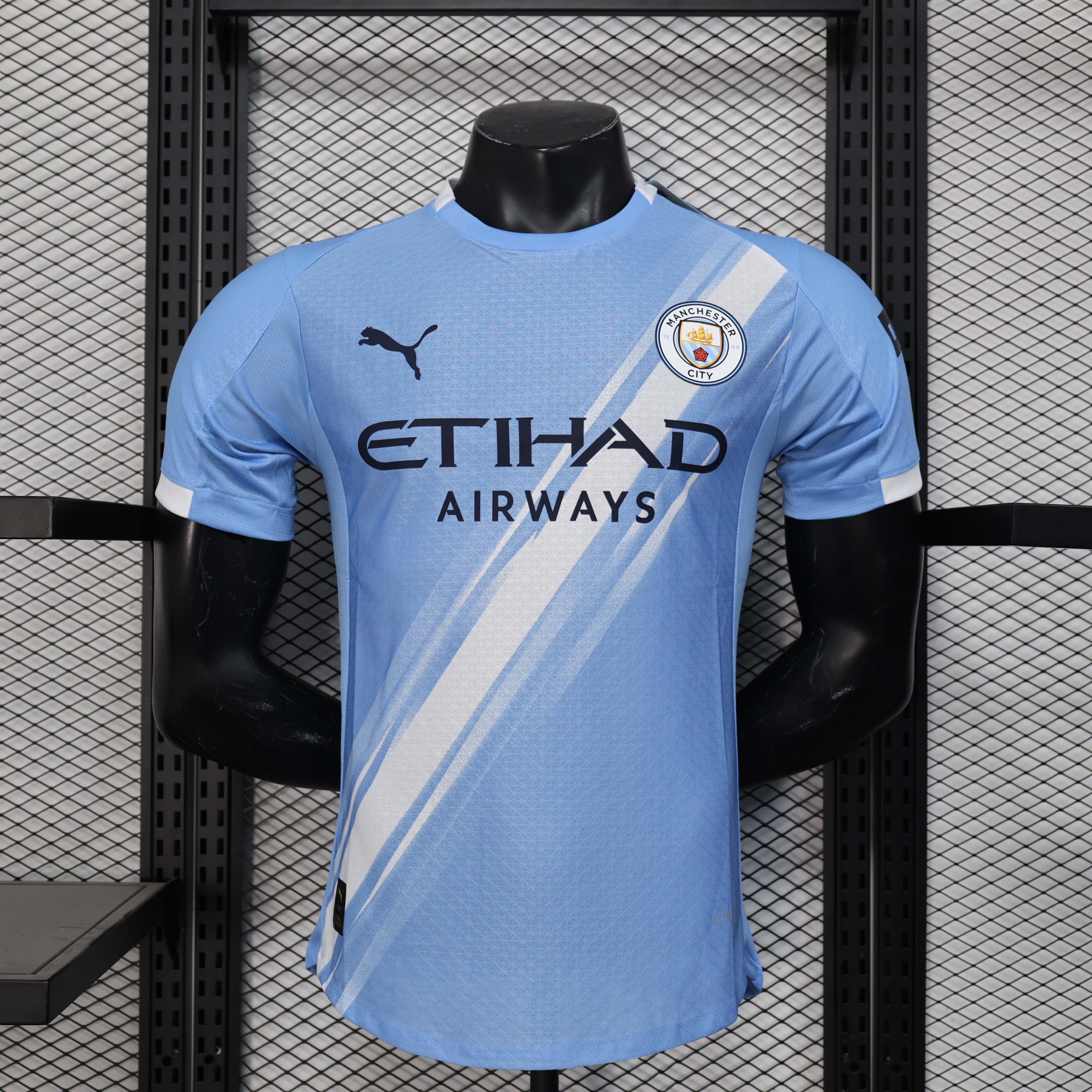 2025/2026 Player Version Manchester City Home Football Shirt 1:1 Thai Quality