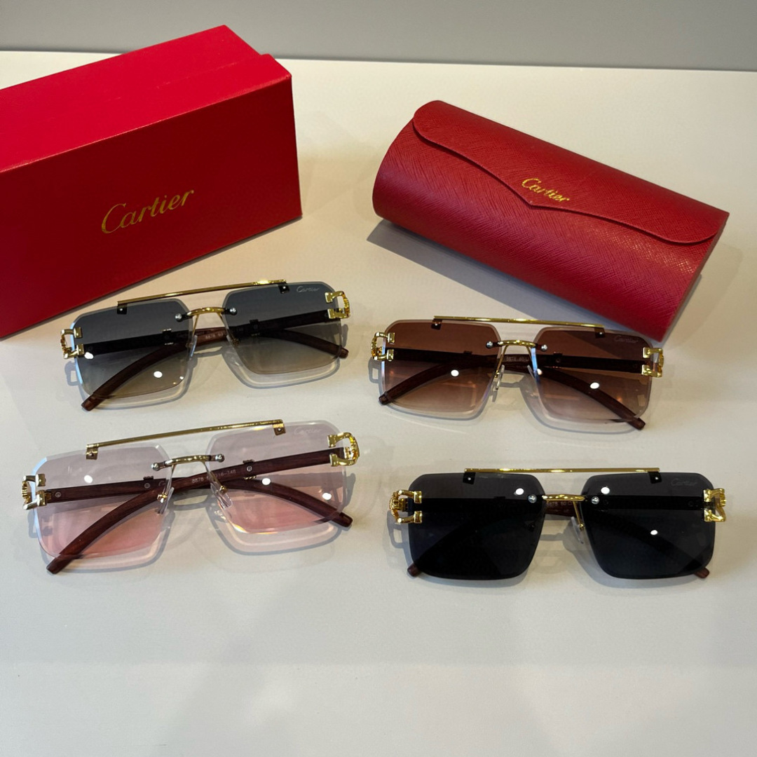 TOP CARTIER Sunglasses - 4 Colors