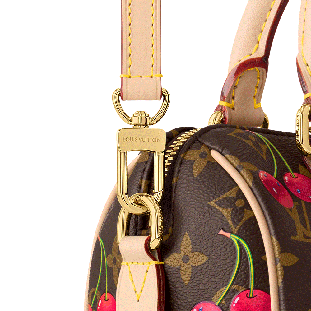 Louis Vuitton x Takashi Murakami Cherry Speedy Bandouliere(Replica)