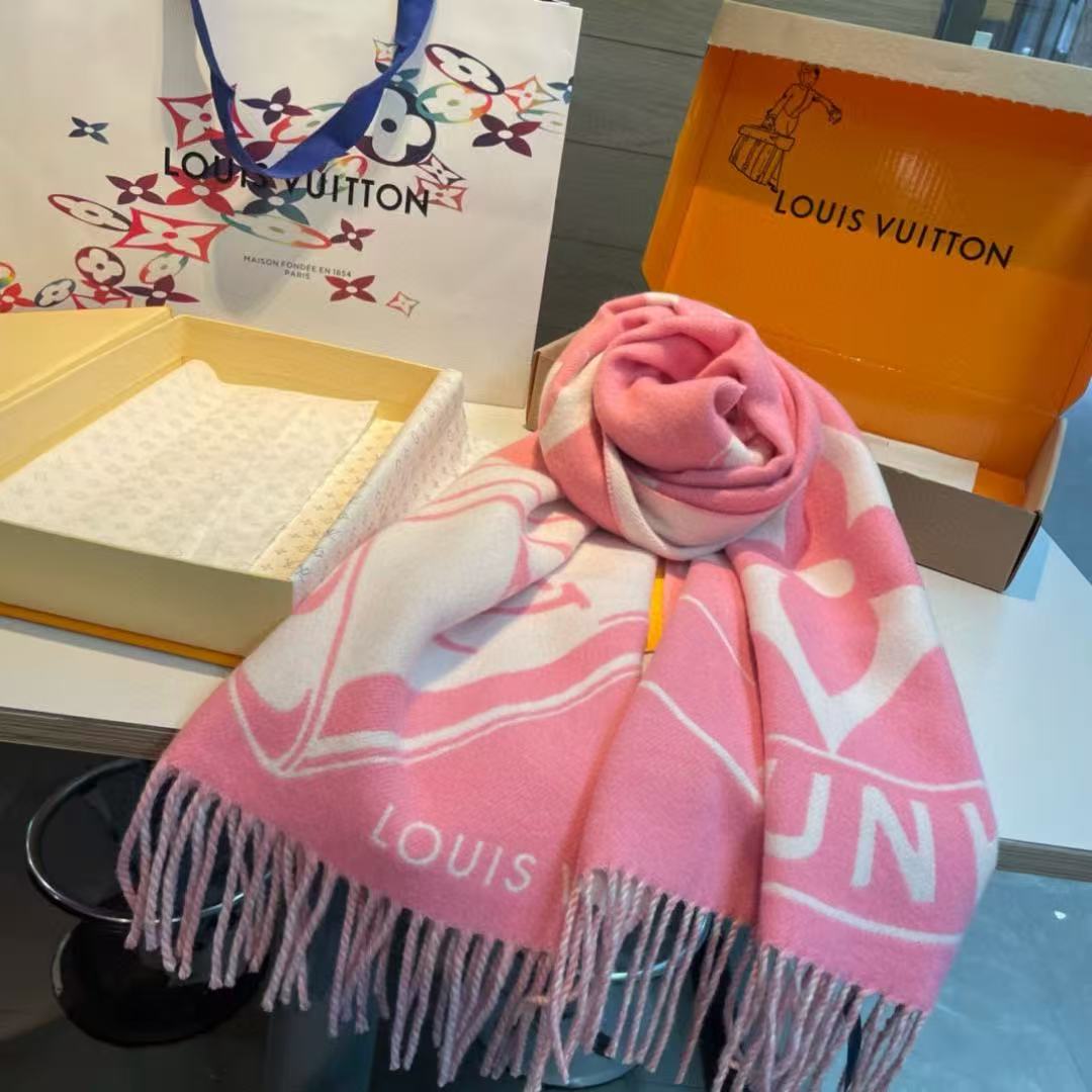Louis Vuitton Lock and key scarf (Replica)