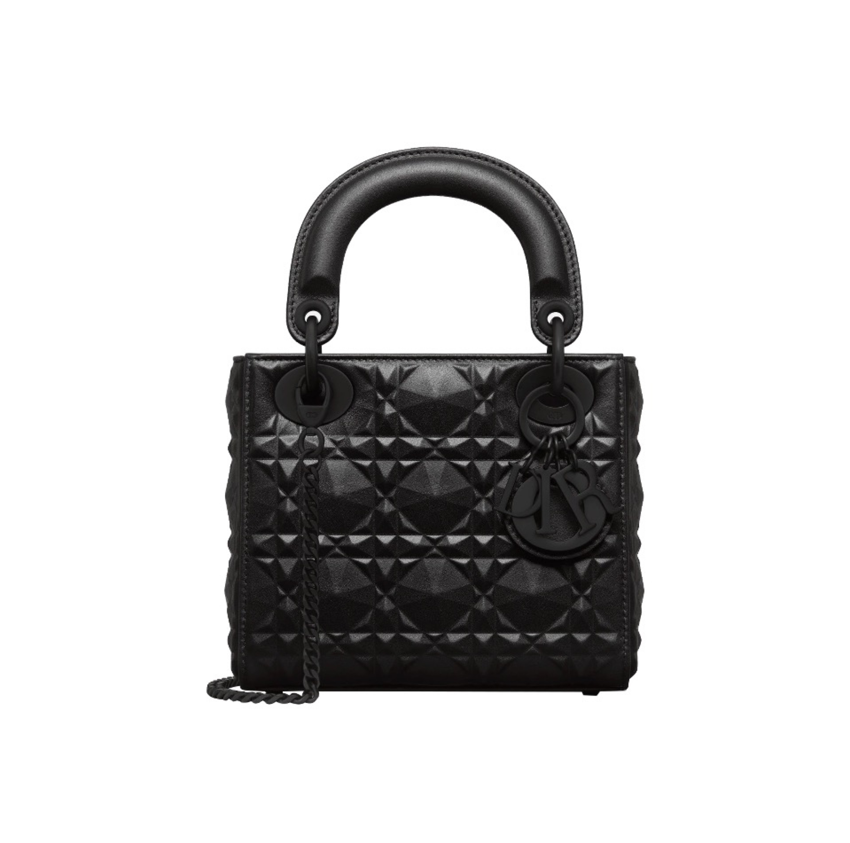 DIOR Lady Dior Diamond Vine Pattern Handbag（10A Mirror Version）