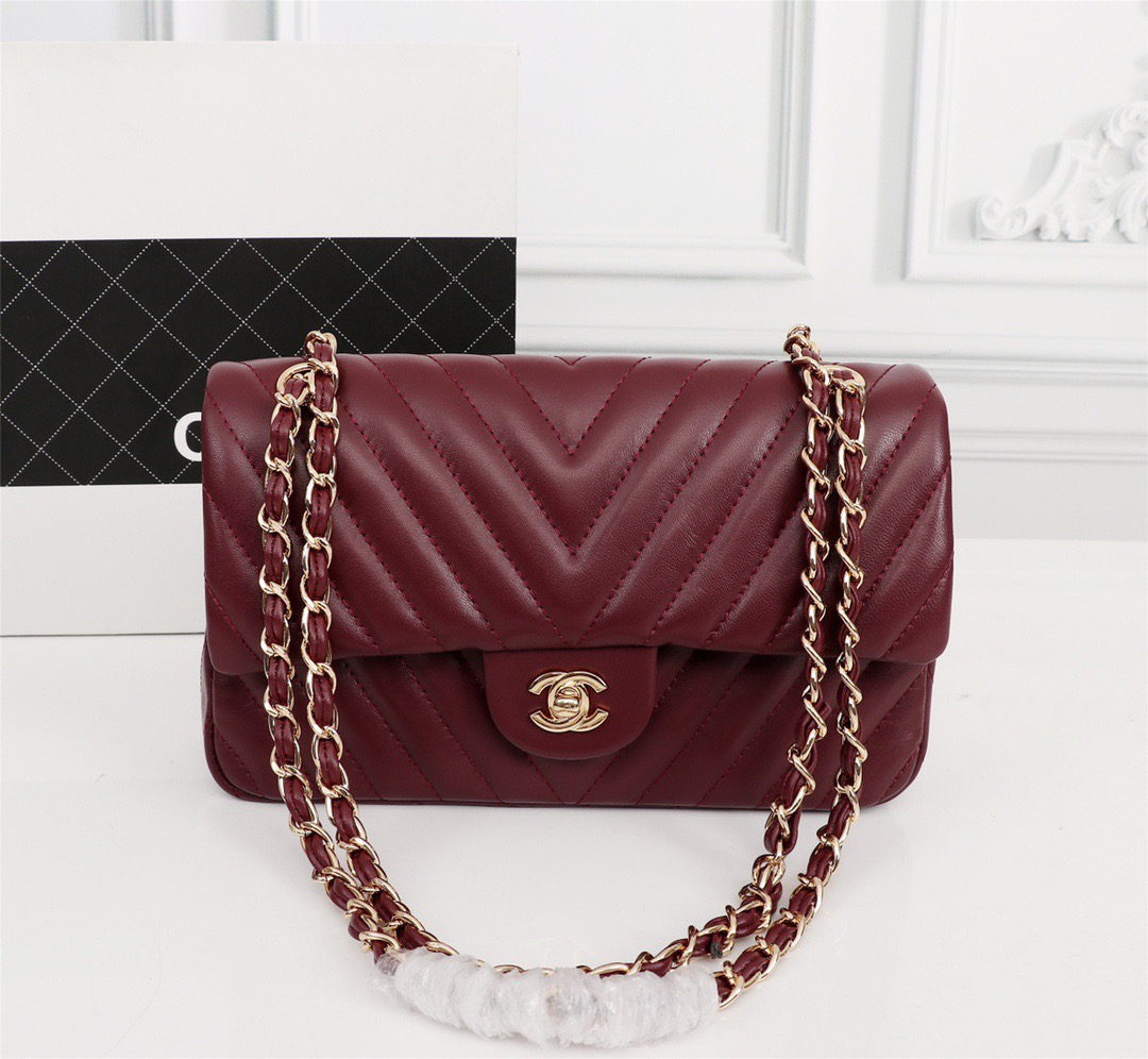 Chanel Clacssic Flap CF Chain Shoulder Strap Bag (Perfect Replica）