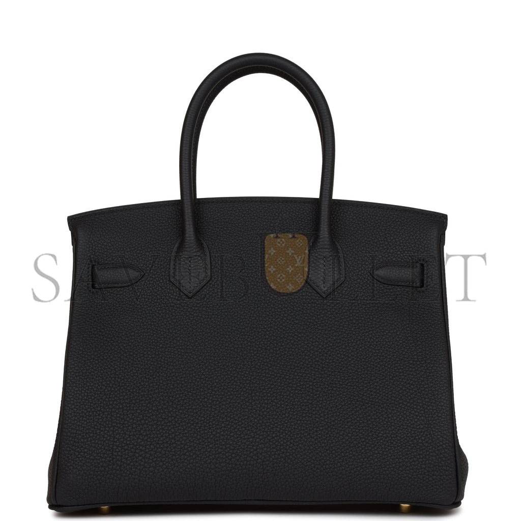 HERMES MASTER BIRKIN 30 CABAN TOGO GOLD HARDWARE (30cm)