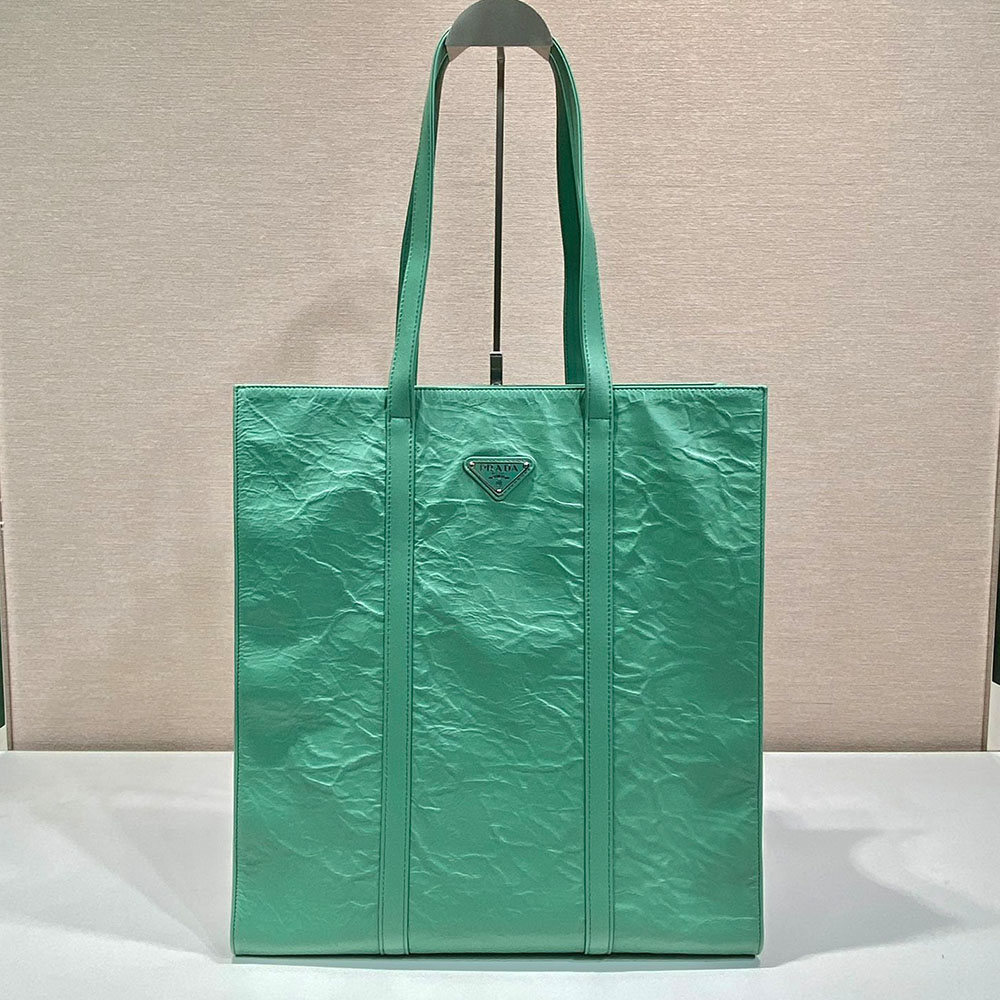Prada Medium Antique Nappa Leather Tote