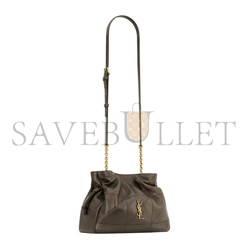 YSL JAMIE SHOULDER POUCH IN LAMBSKIN 862712AAB323212 (26*18*12.5cm)