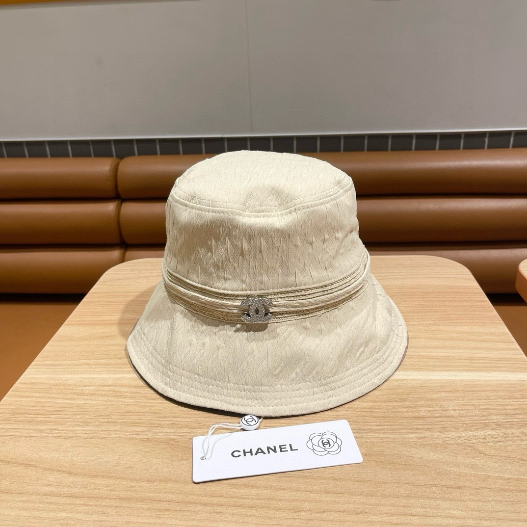 Chanel Shopping Shade Leisure Basin Hat Sunhat （Replica）