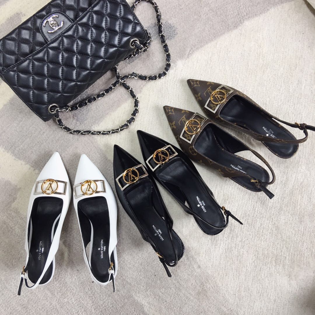 TOP Louis Vuitton LV L*V Patent Leather High Heels - 3 Color