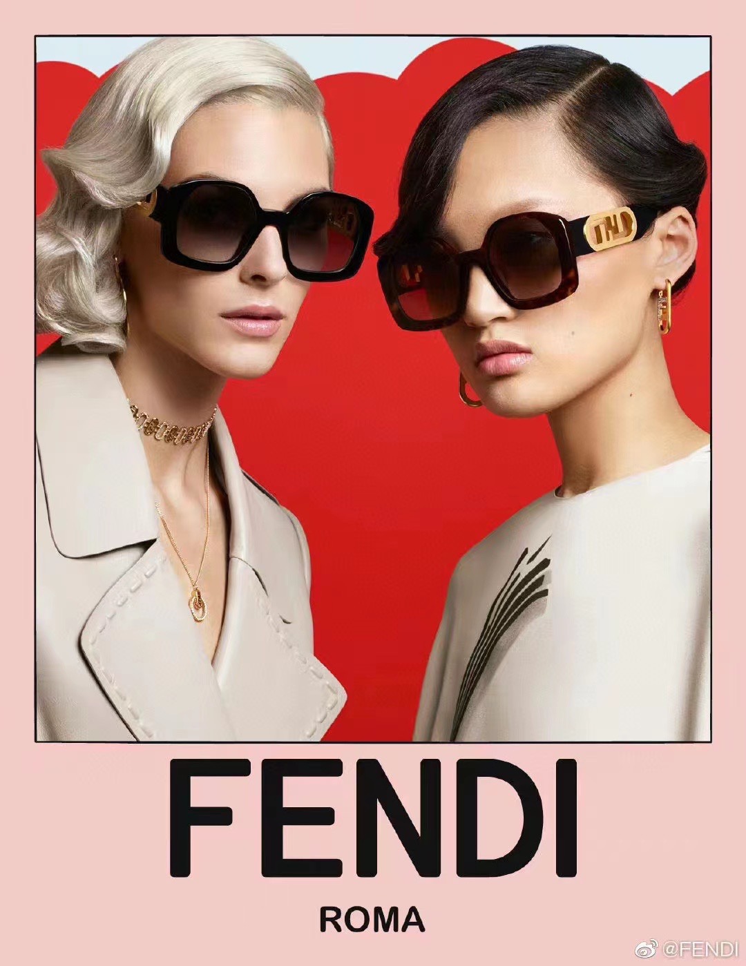 TOP FENDI Sunglasses - 5 Colors
