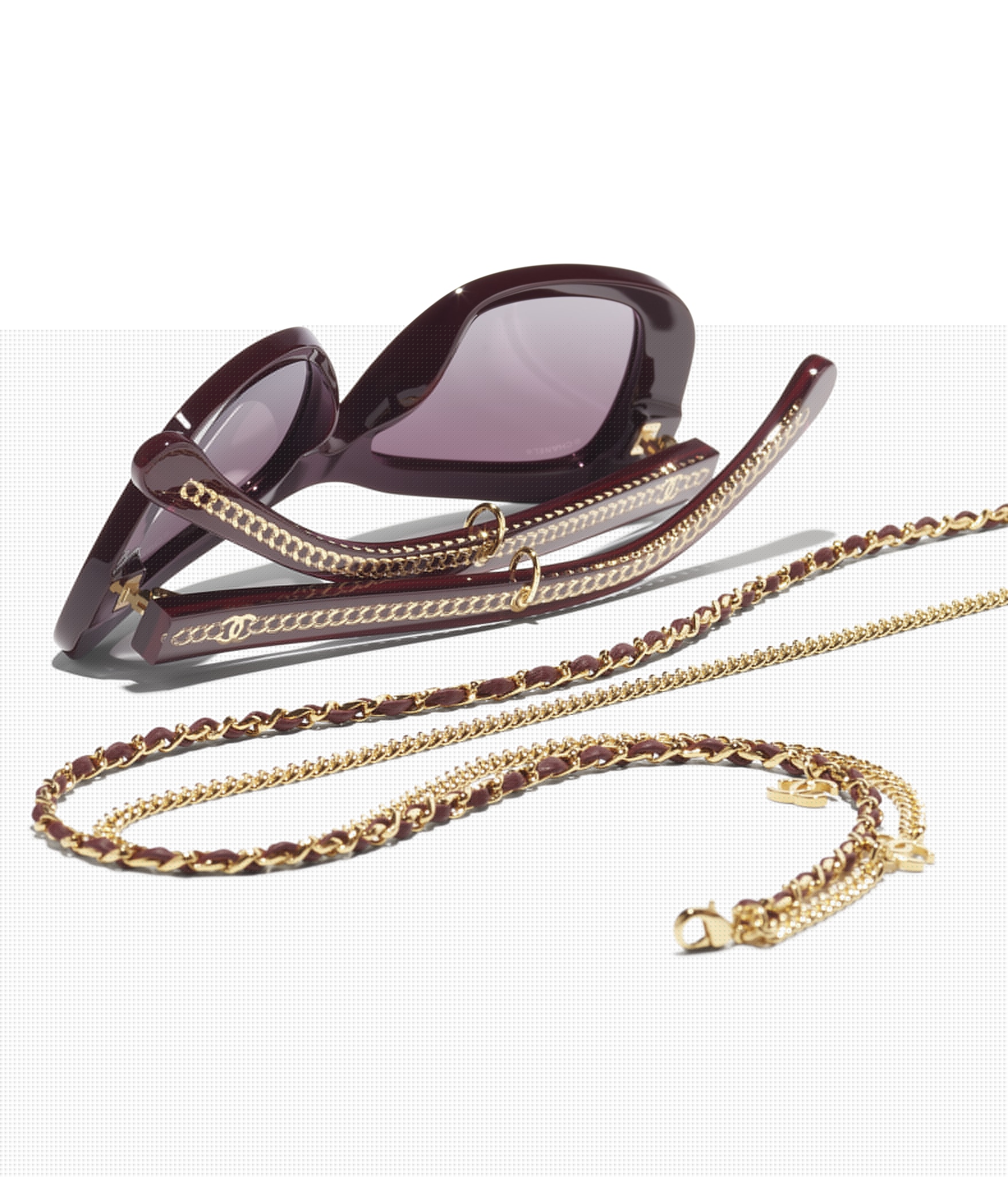 CHANEL Rectangle Sunglasses A71740X06074S