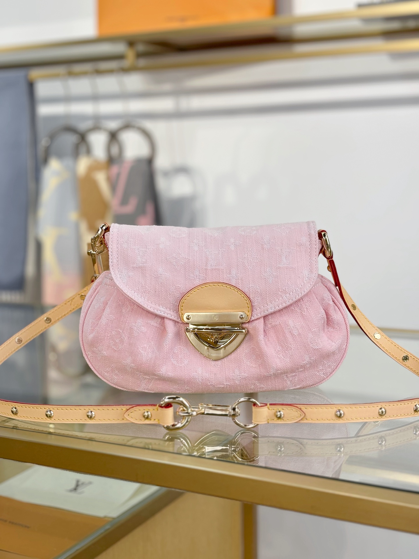 TOP Louis Vuitton LV Sunset  Bag 27x18x3cm - Pink