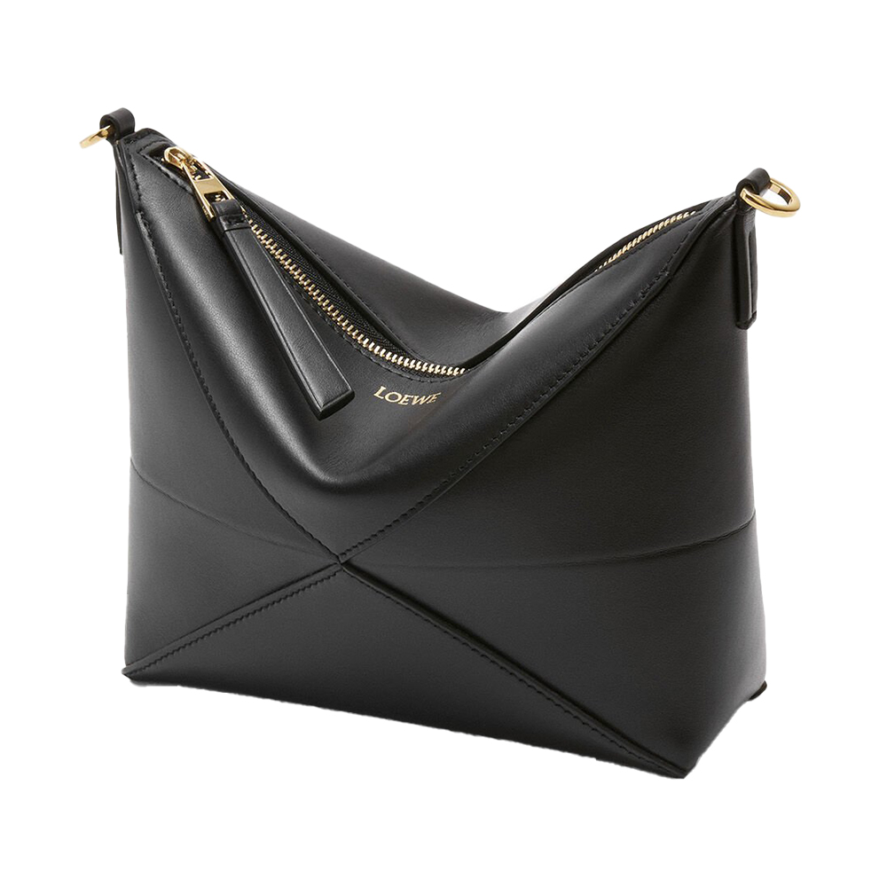 Loewe Puzzle Fold Pouch in Shiny Nappa Calfskin Bag (Replica)