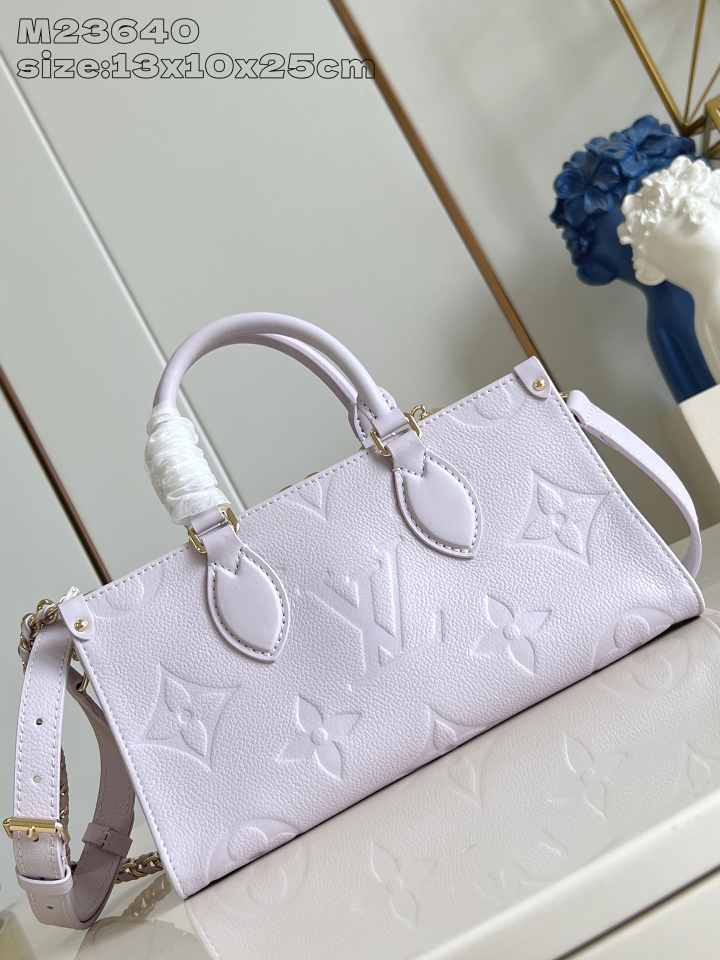 TOP Louis Vuitton LV On The Go East West Bag 25x13x10 cm - Light Purple