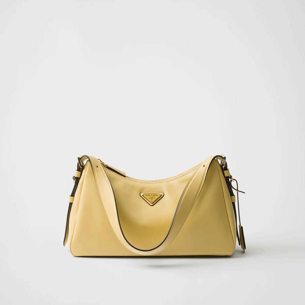 Prada Aimée large leather shoulder bag (Replica)