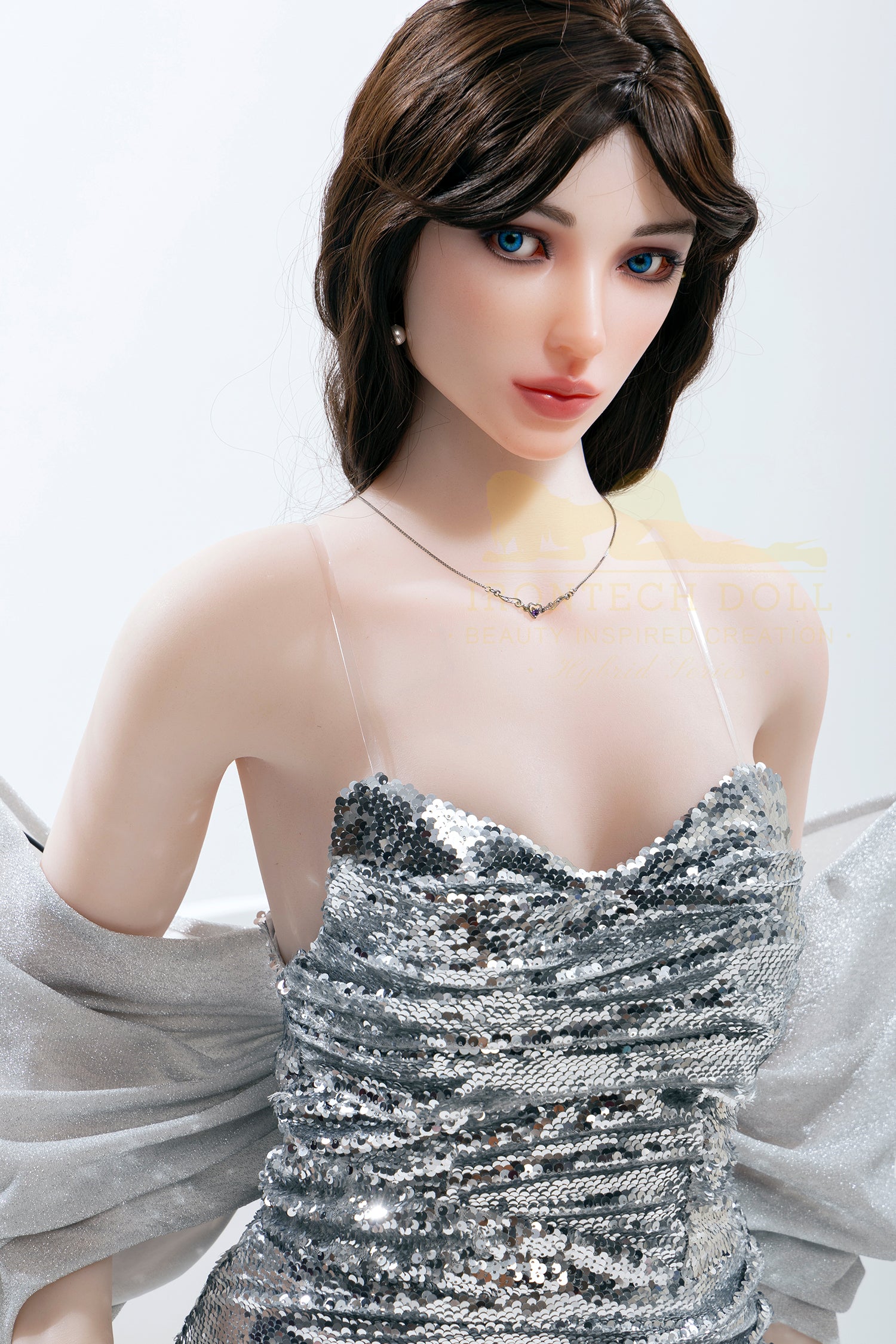 162cm/5ft4 A-Cup Cute Hybrid Sex Doll with S47 Head