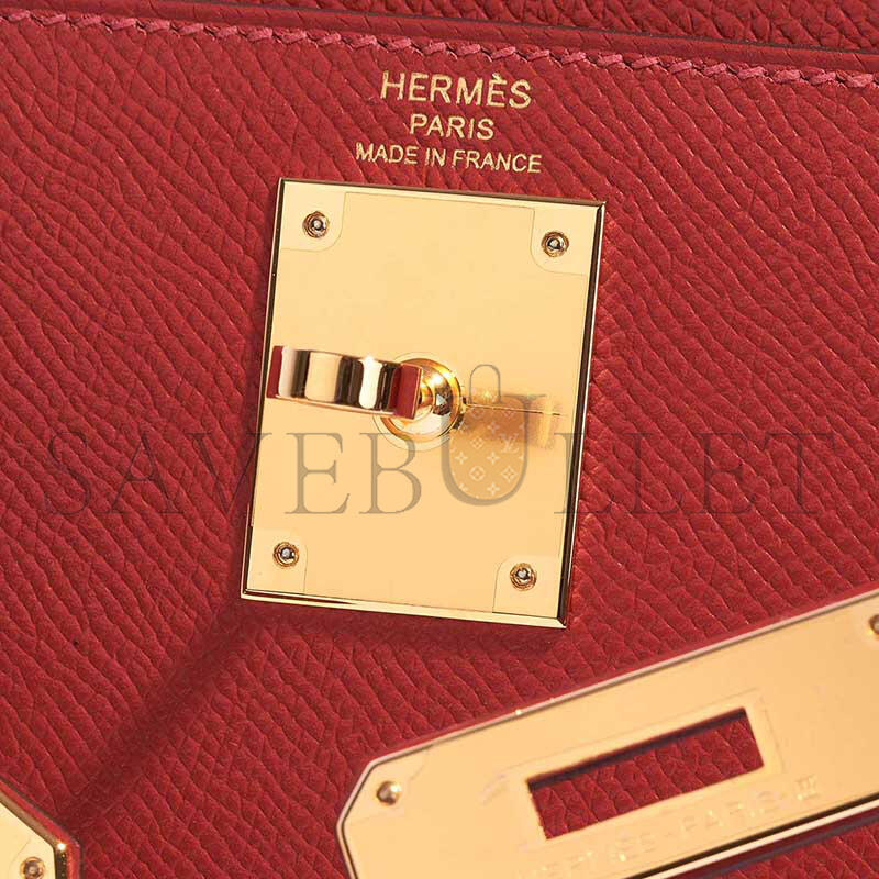HERMES KELLY 28 EPSOM GOLD HARDWARE 302513 (28*22*10cm)