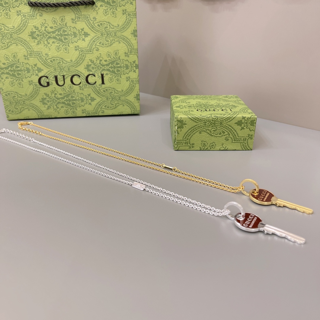 TOP GUCCI Key Necklace - 2 Colors