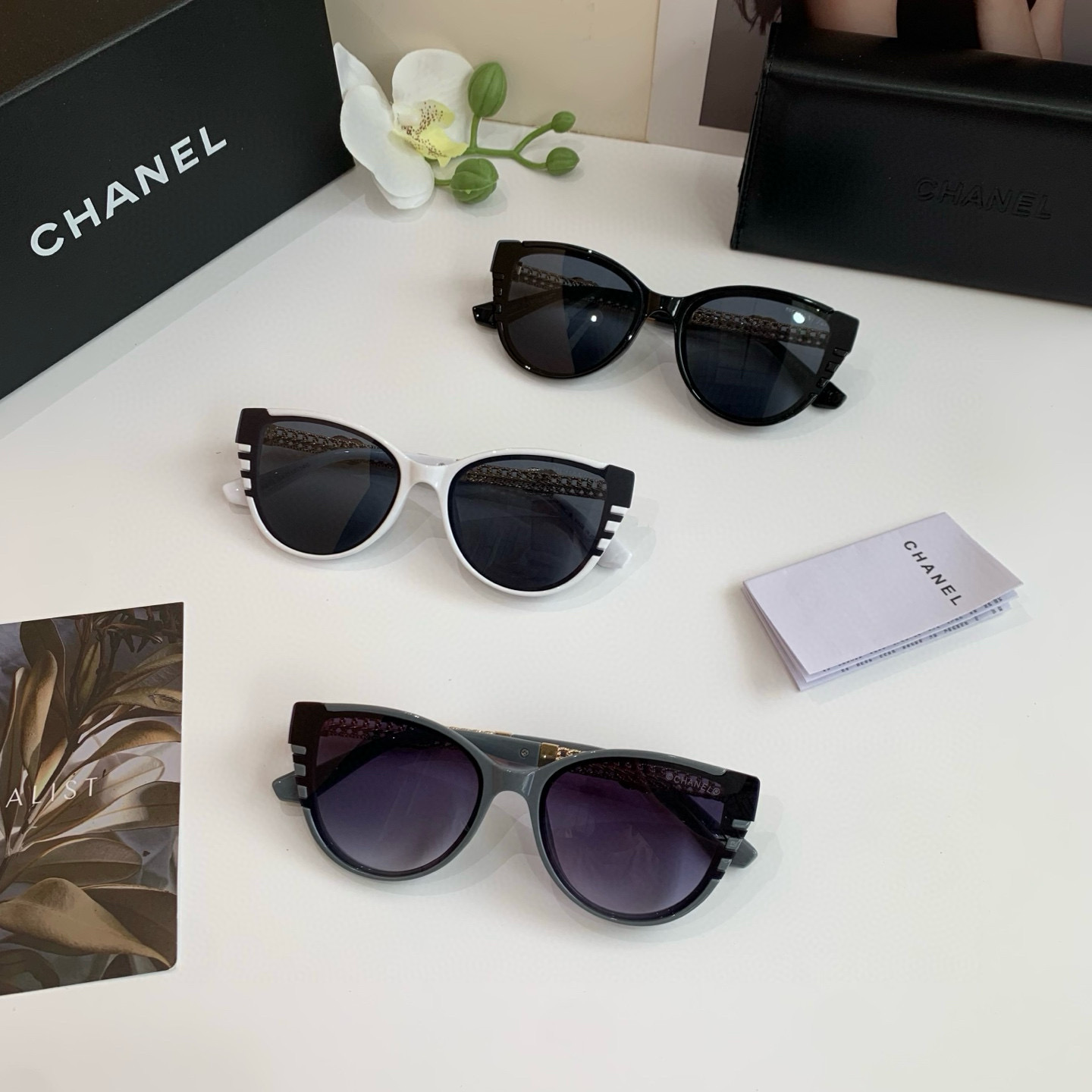 TOP CHANEL Sunglasses - 3 Colors
