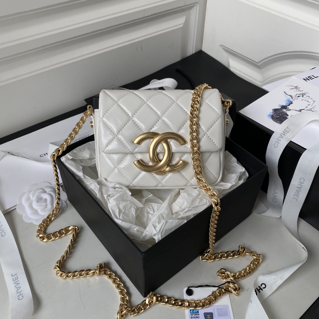 TOP CHANEL Mini Classic Flap Bag 11X14.5X3.3cm - 3 Color