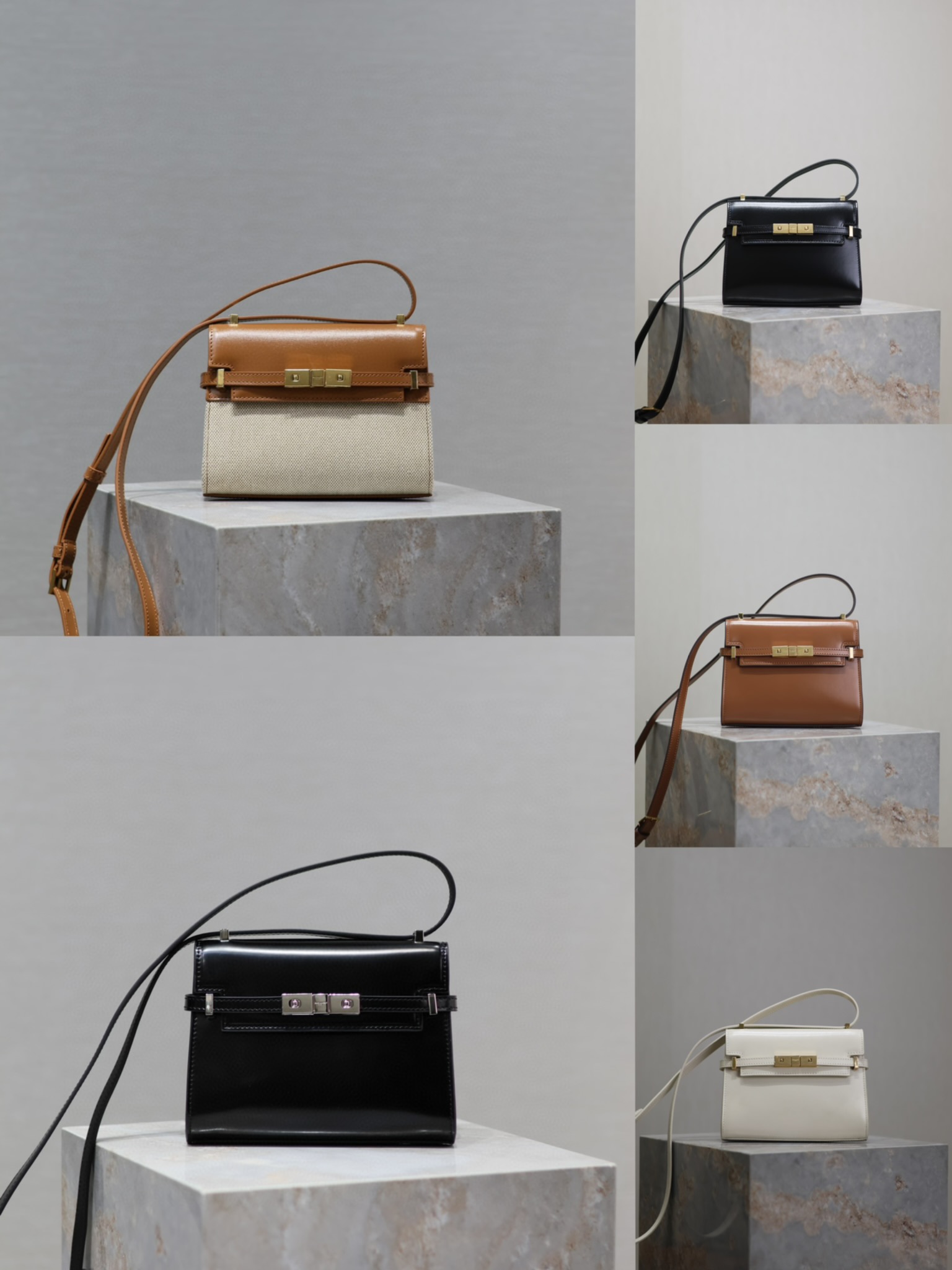 TOP Yves Saint Laurent YSL Manhattan Baguette Bag 19x14x4cm - 5 Color