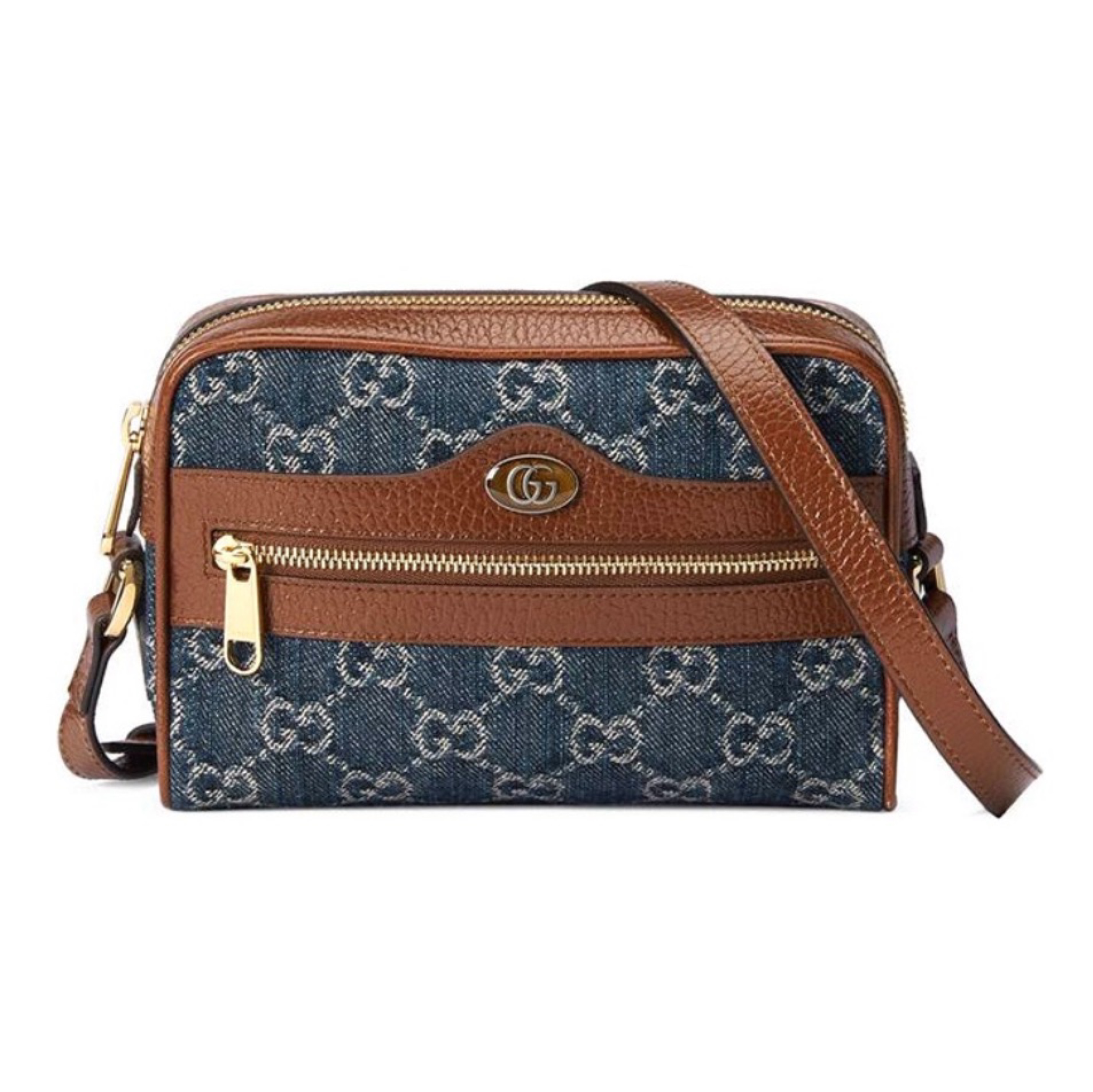 Gucci Ophidia Stripe Shoulder Bags  (Replica)