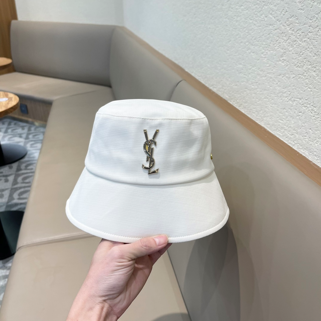 Saint Laurent YSL Collapsible Stylish Breathable Bucket Hat Sunhat （Replica）