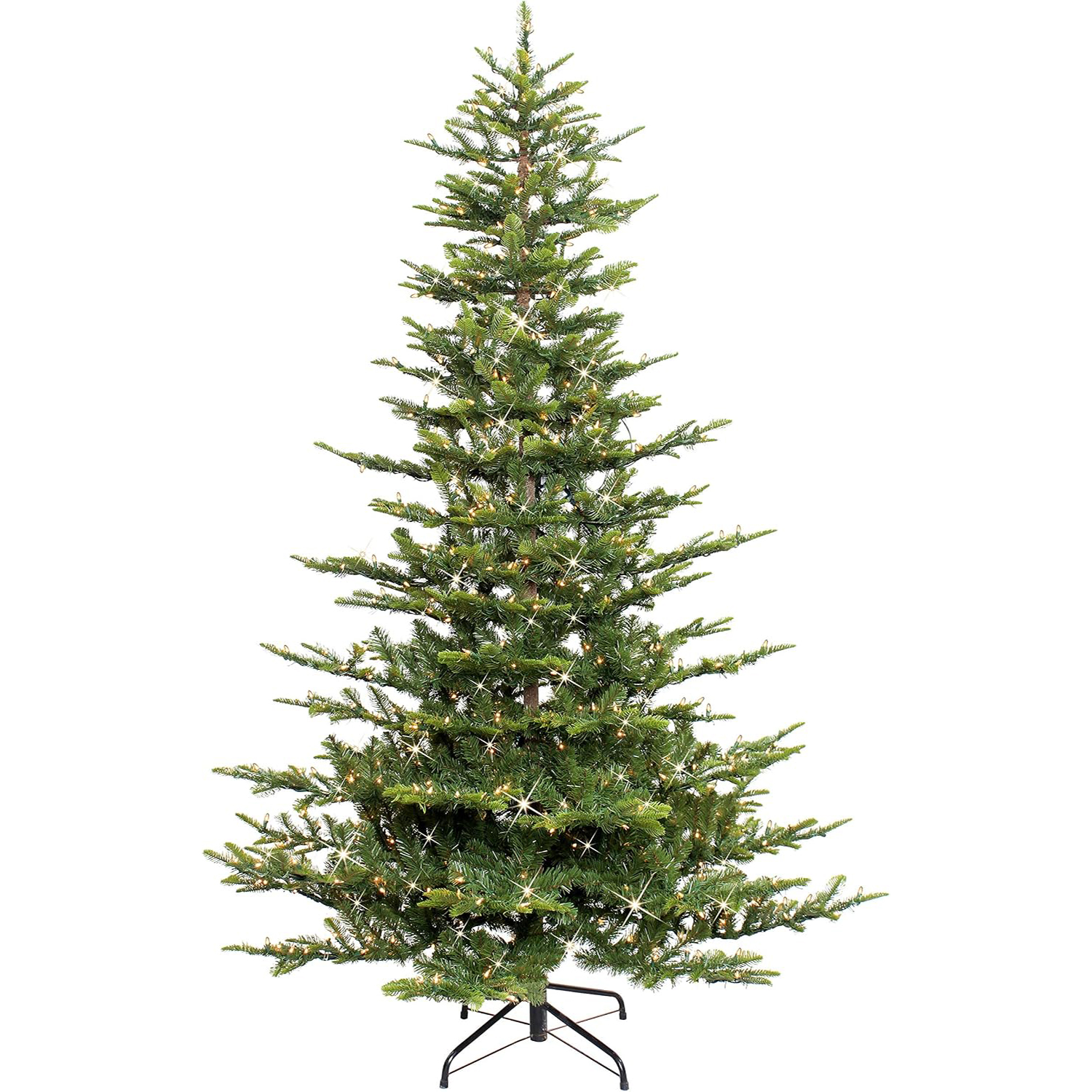 Puleo International Pre-Lit Aspen Fir Artificial Christmas Tree