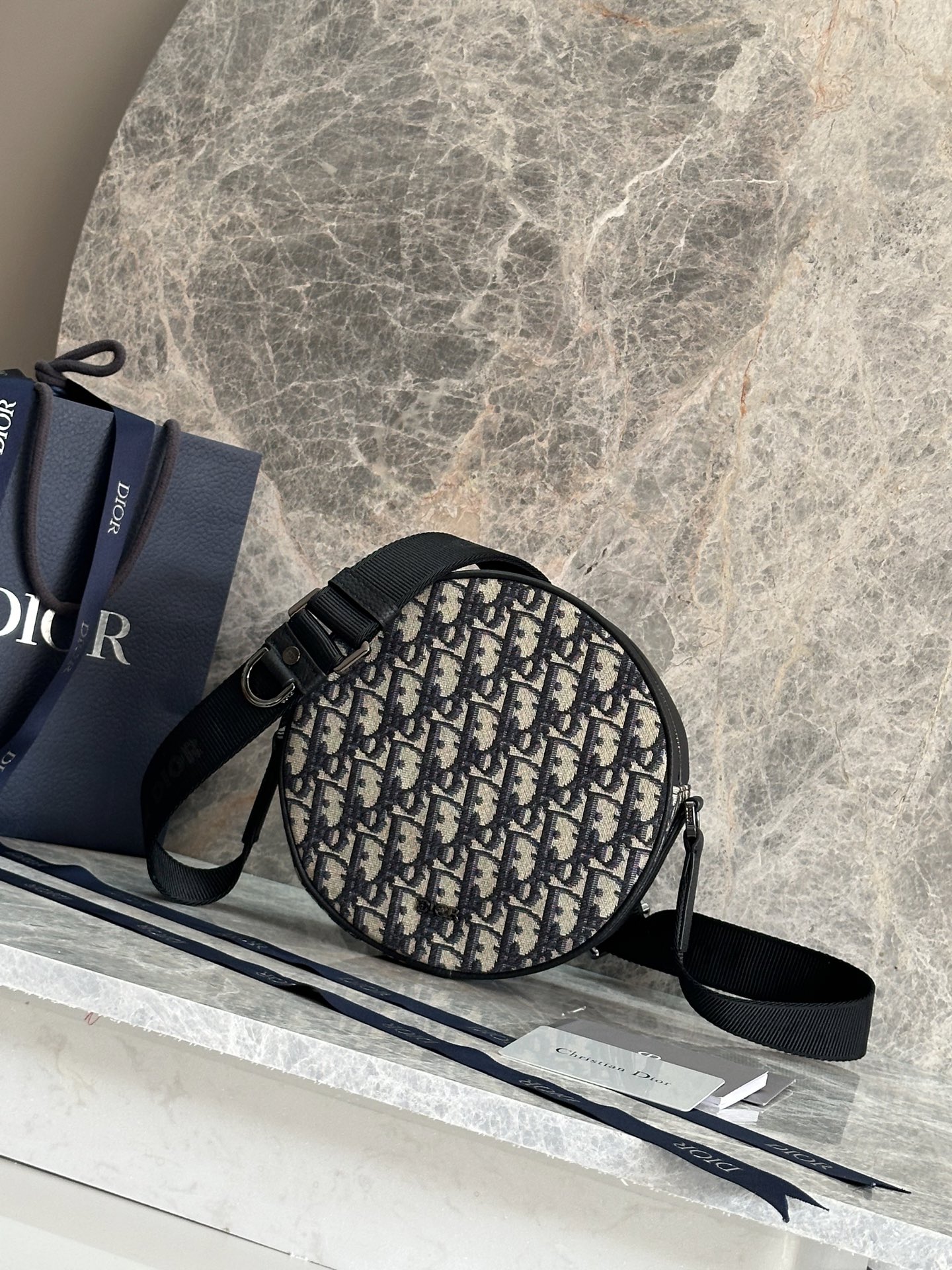 Top Christian Dior Men's Dior Yoyo Bag 20 x 20 x 7.5cm - Black