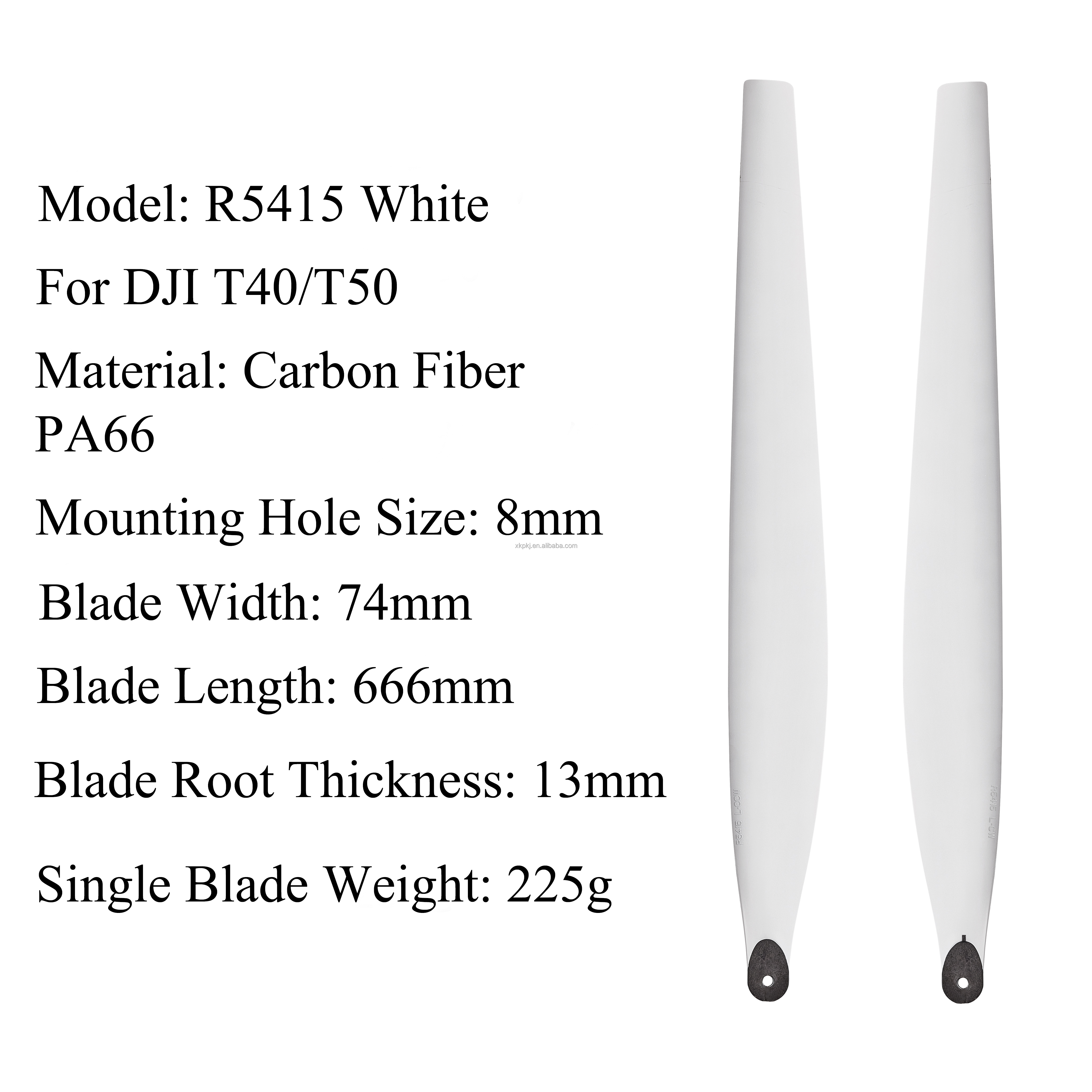 Agricultural Drone Propeller Heat Resistant Corrosion Resistant High Hardness Blade for DJI Agras T50 T40 Drone Accessories with High Hardness