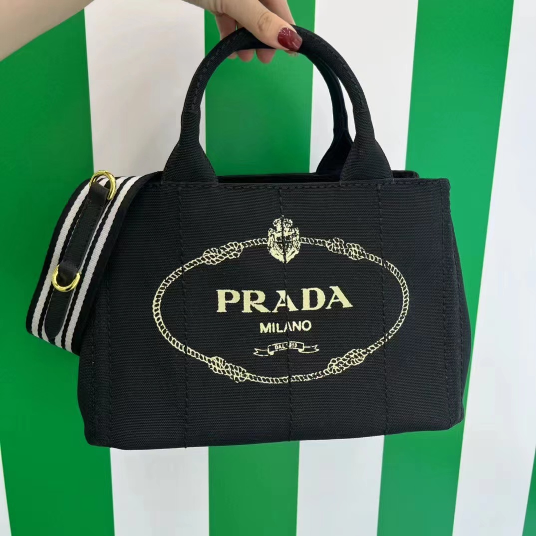 TOP PRADA Canvas Canapa Bag 28x20x15cm - 5 Colours