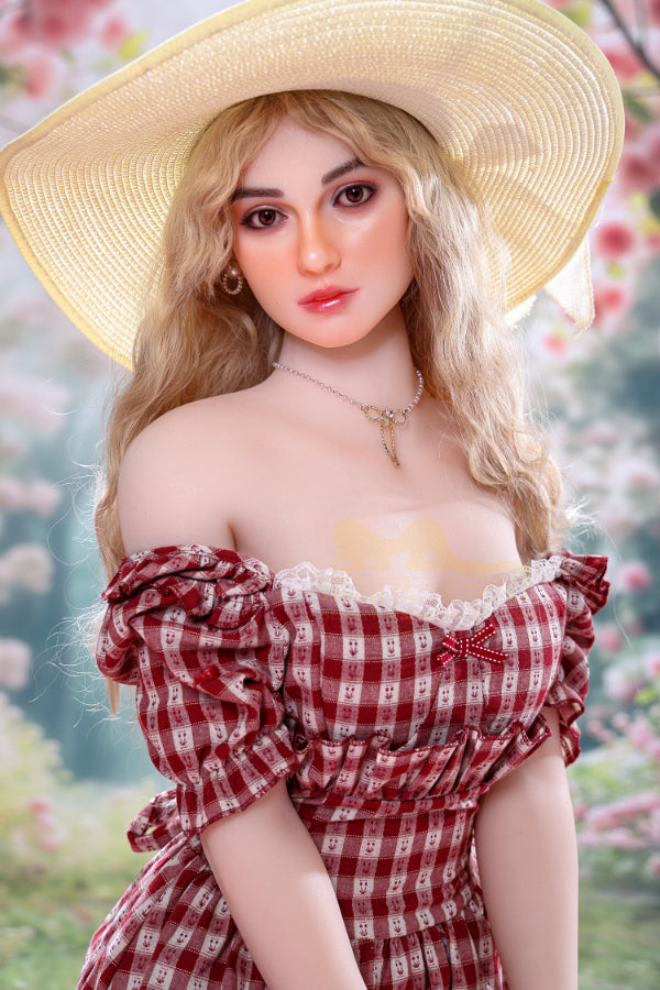 162cm/5ft4 A-Cup Cute Hybrid Sex Doll with S45 Head