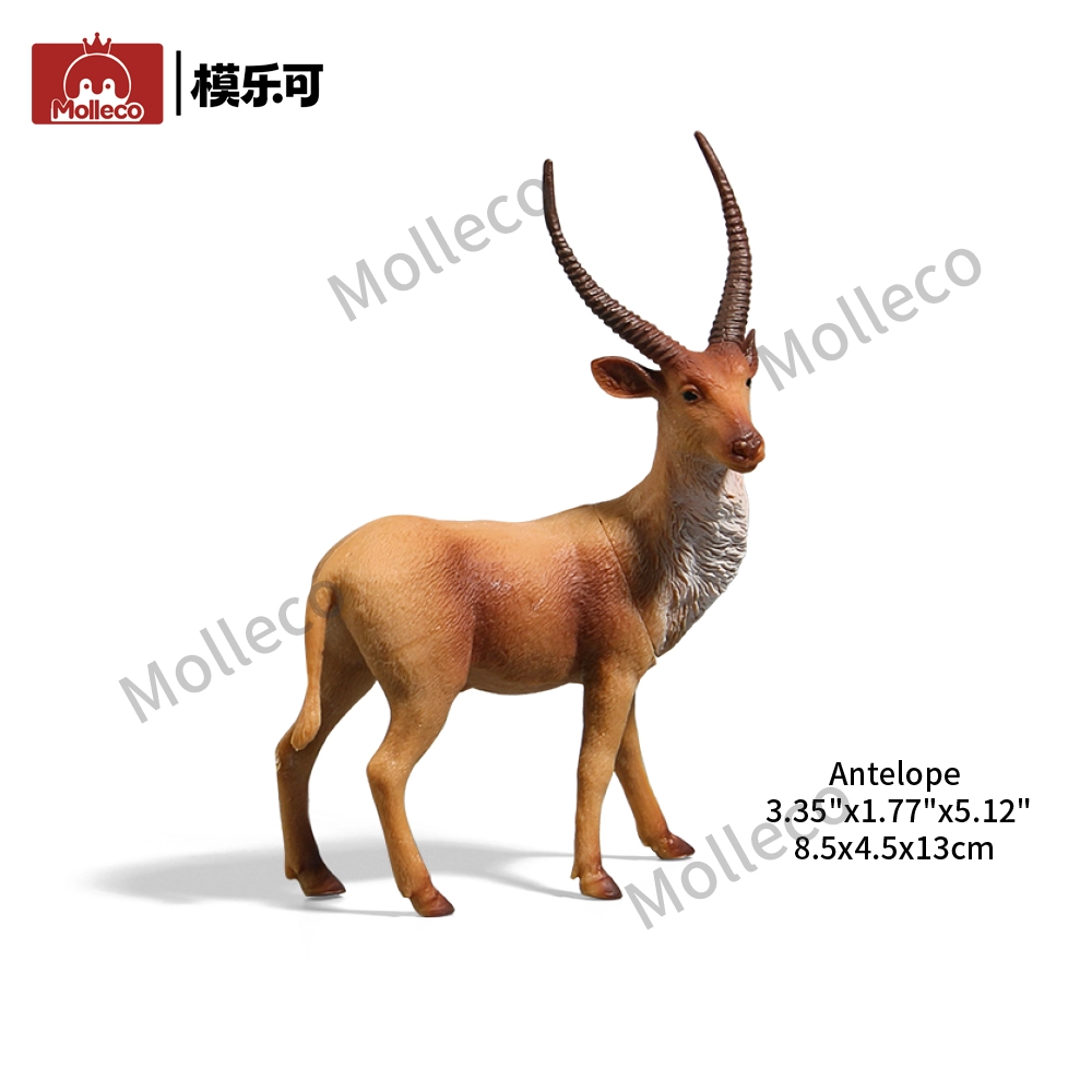 Molleco Animal Figure Toys for Kids and Children Antelope CP057