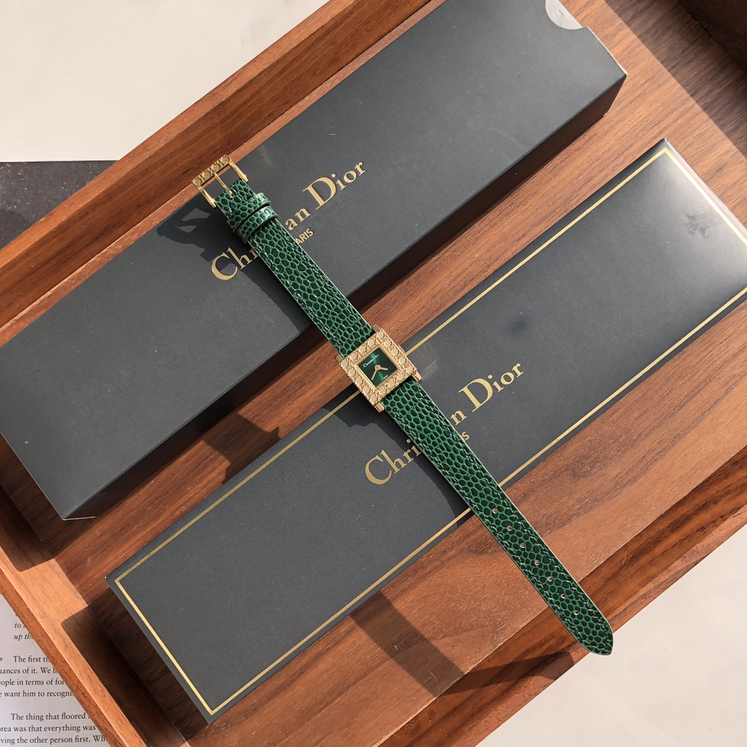 TOP Christian Dior Watch 19×19mm - Green