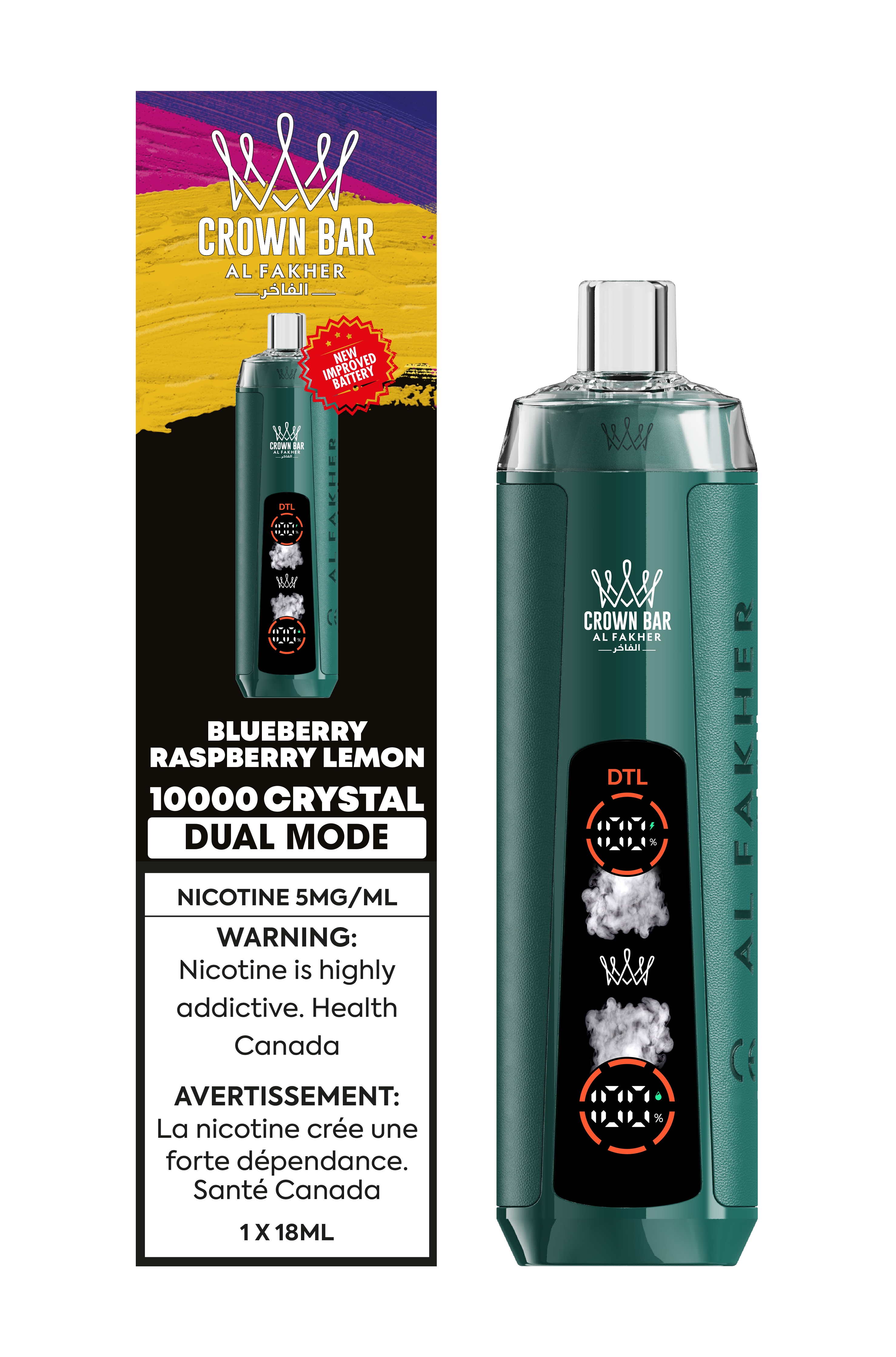 AL FAKHER 10000 CRYSTAL DUAL MODE