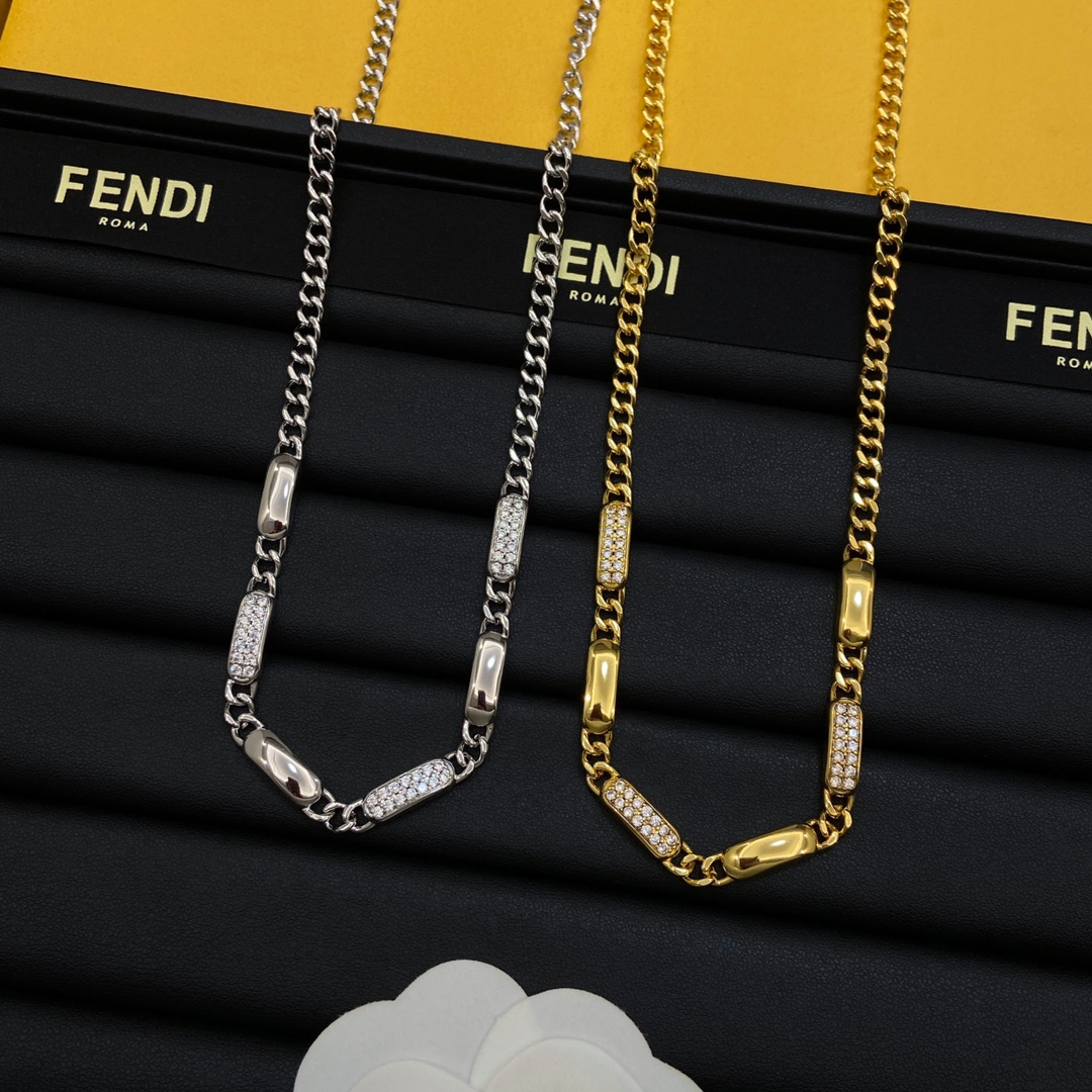 TOP FENDI FF Necklace - 2 Colour