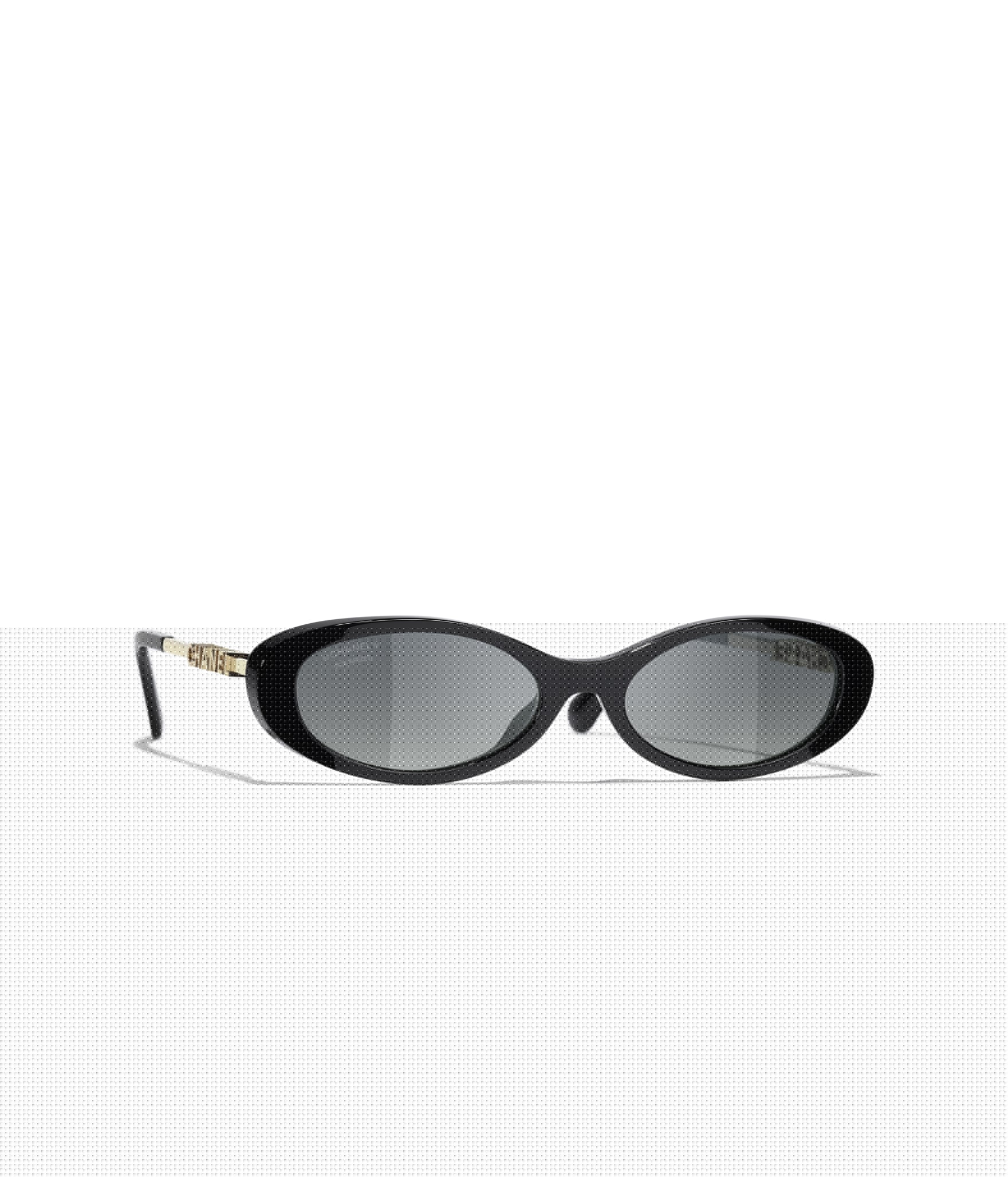CHANEL Oval Sunglasses A71781X09961S