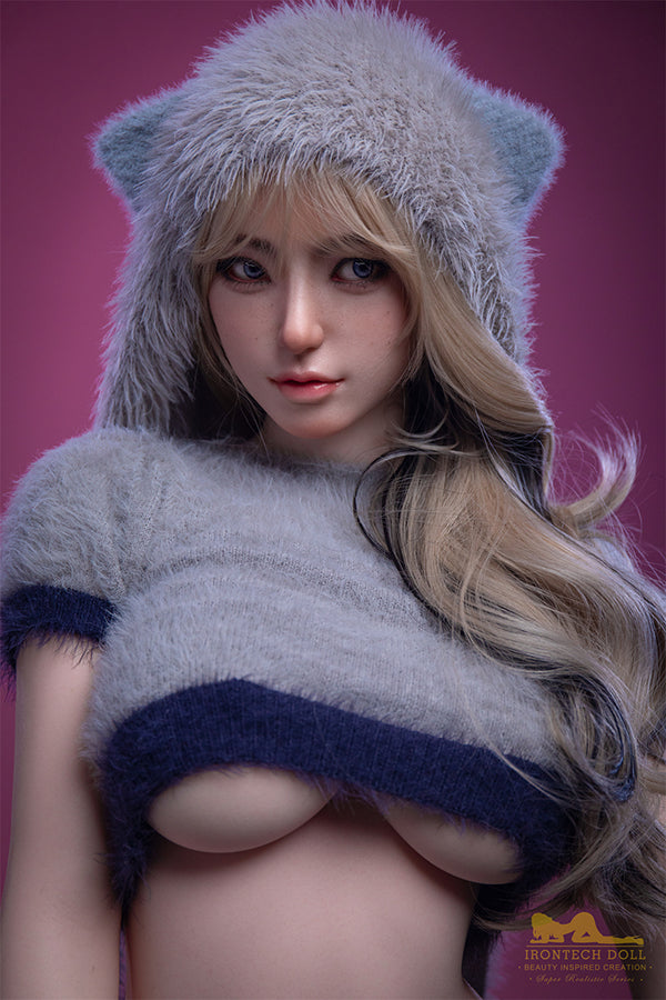 164cm/5ft5 Big Breast F-cup Silicone Sex Doll - S14 Miku Natural