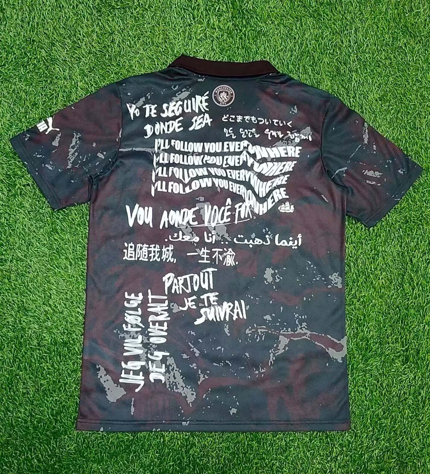 2025/2026 Manchester City Special Edition Black Football Shirt 1:1 Thai Quality