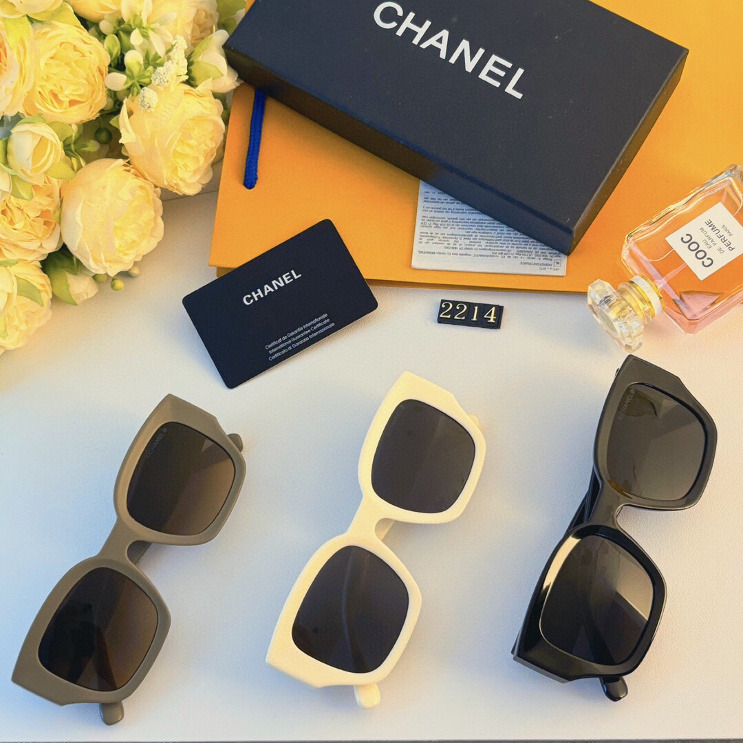 TOP CHANEL Sunglasses - 3 Colors