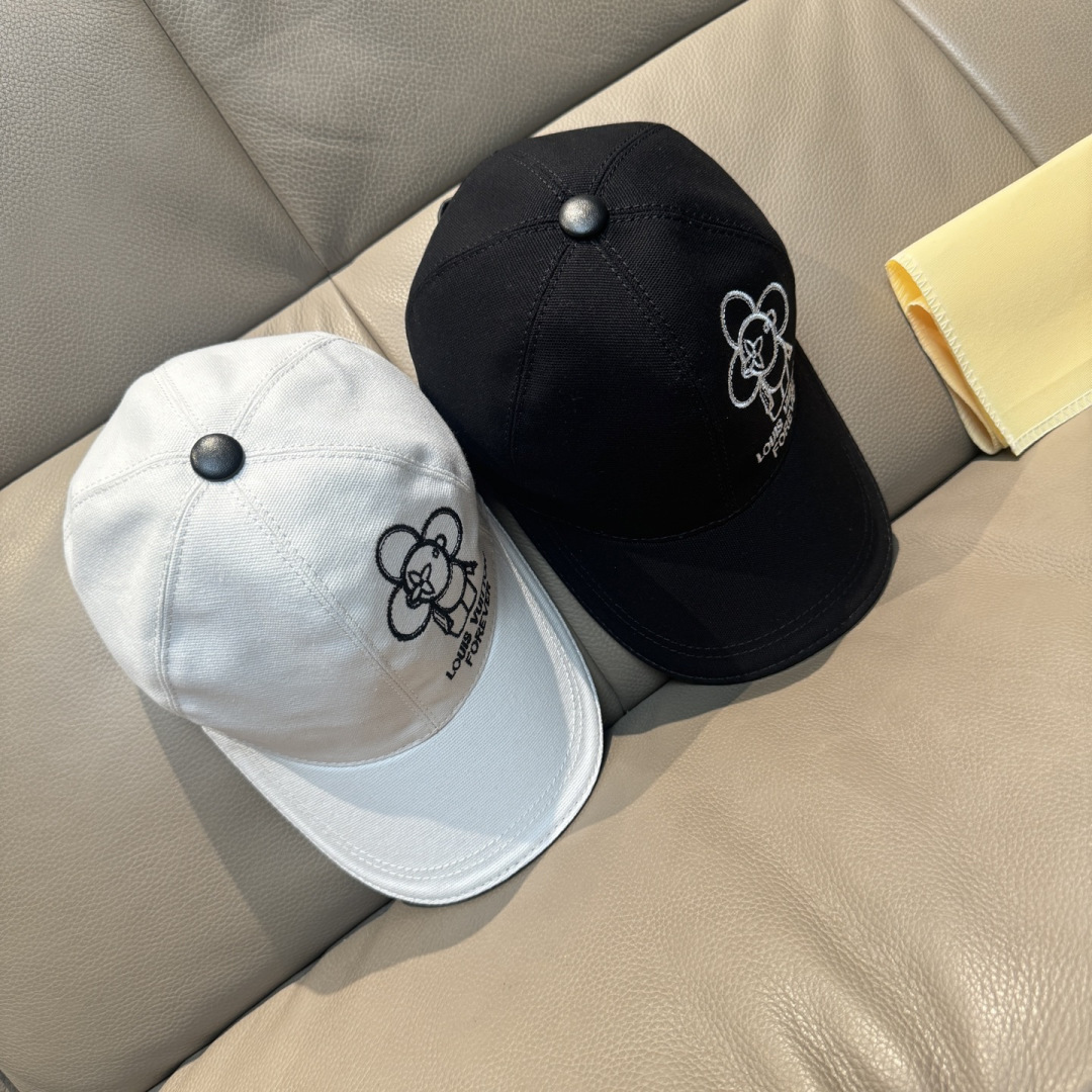 TOP Louis Vuitton LV Baseball Hat - 2 Color