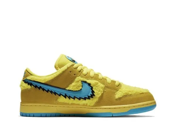 Grateful Dead x SB Dunk Low Pro “Opti Yellow”(Replica)