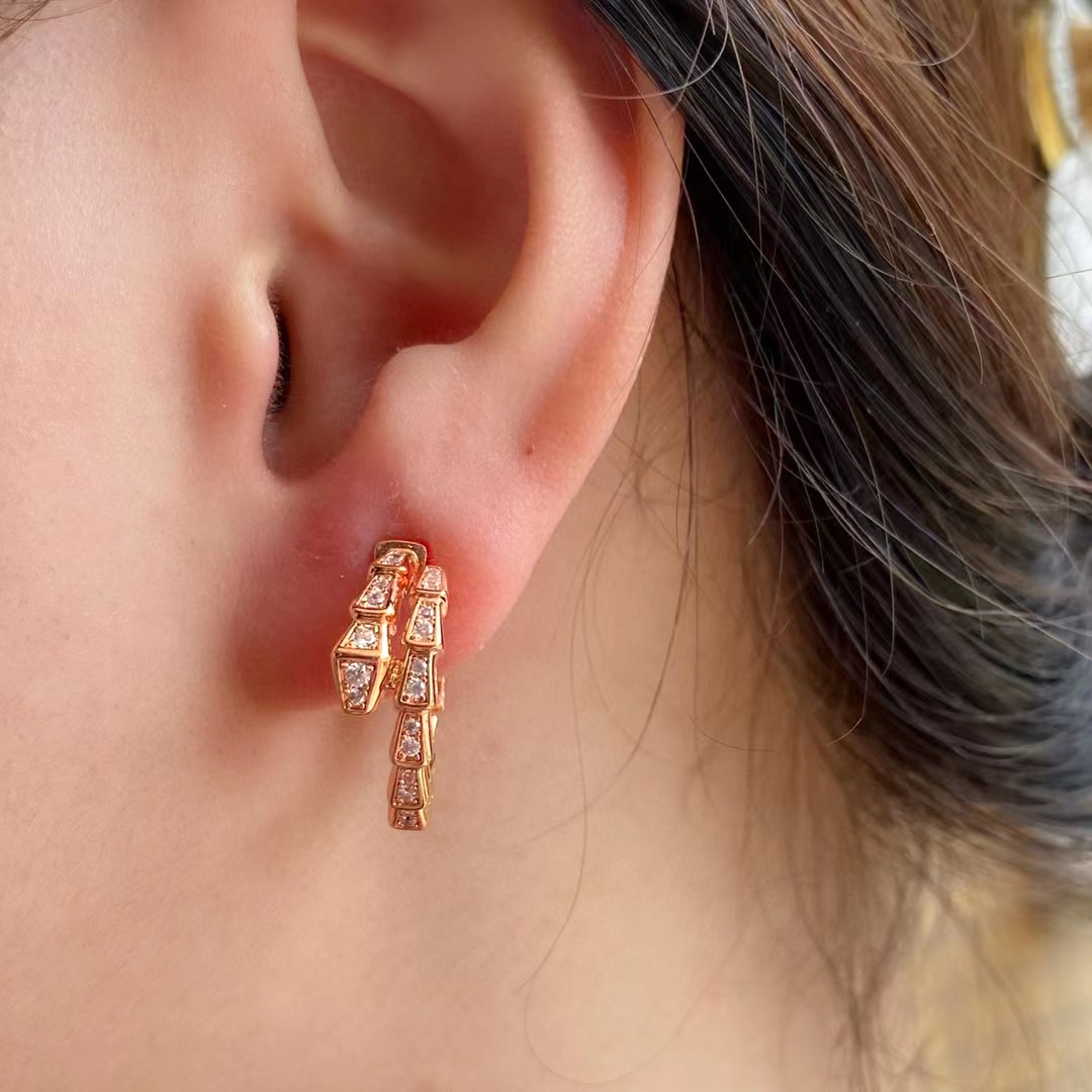 TOP BVLGARI Earrings - 2 Colour