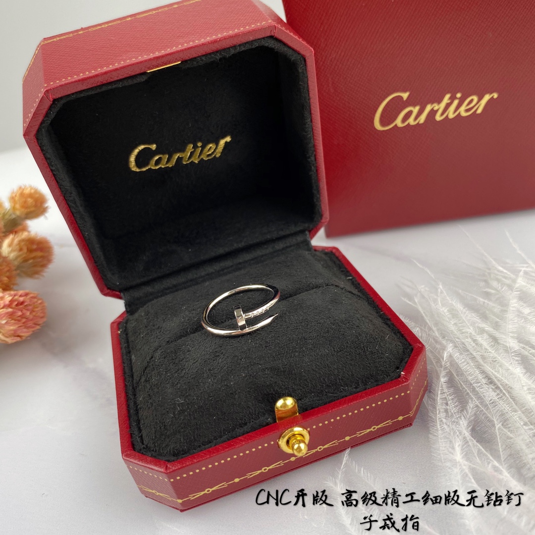 TOP Cartier Thin Nail Ring - 3 Colors