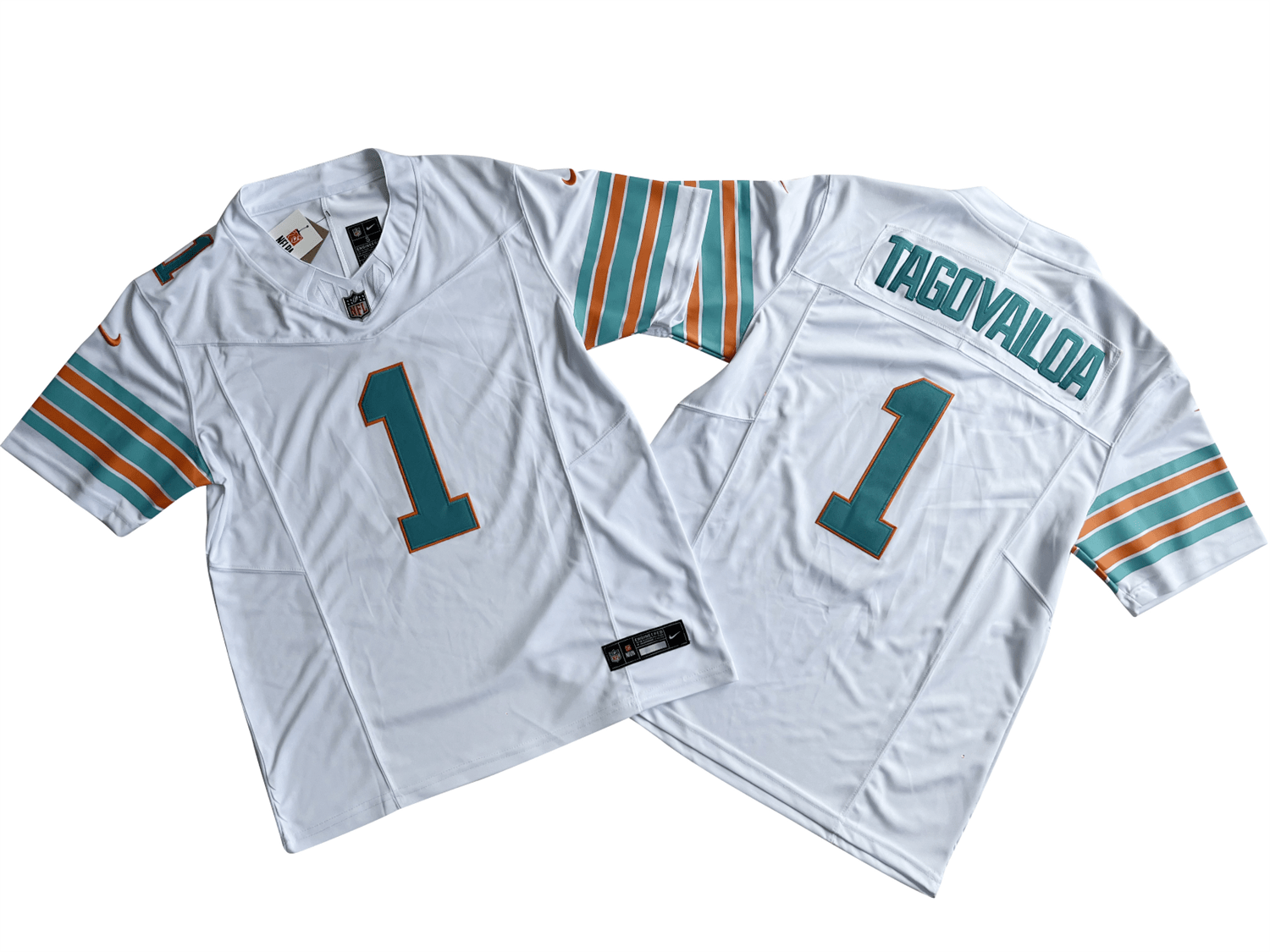Miami Dolphins 1# Tua Tagovailoa  Vapor F.U.S.E. Limited Jersey