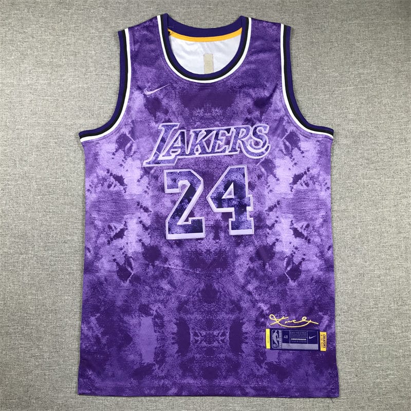 Kobe Bryant LA Lakers Purple Jersey #24