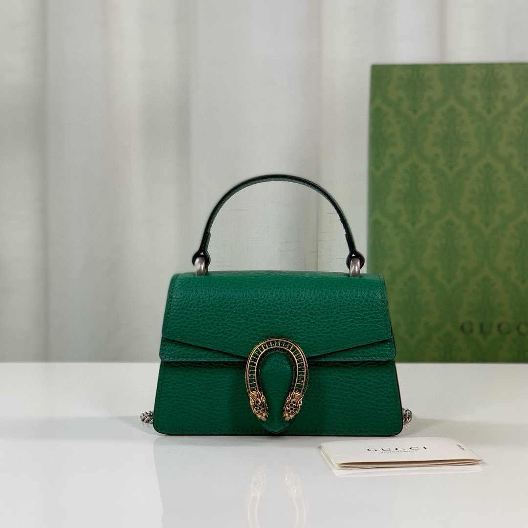 TOP GUCCI Dionysus Series Mini Handbags 18X12X6cm - 3 Colors