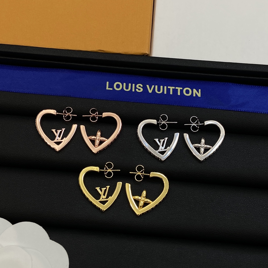 TOP Louis Vuitton LV Earrings - 3 Color