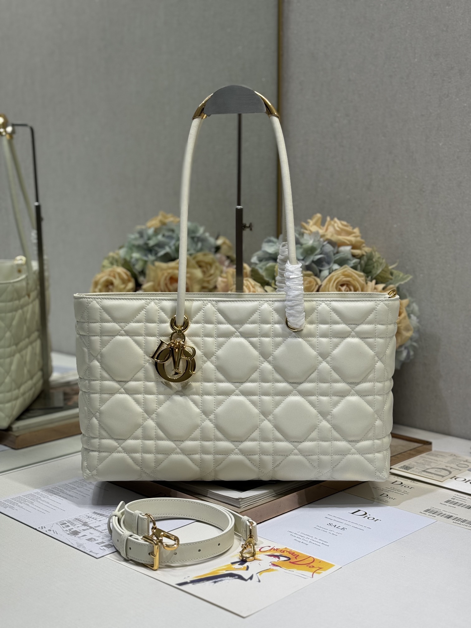 TOP Christian Dior Toujours Small Handbag 37 X22 X12cm - 2 Colour